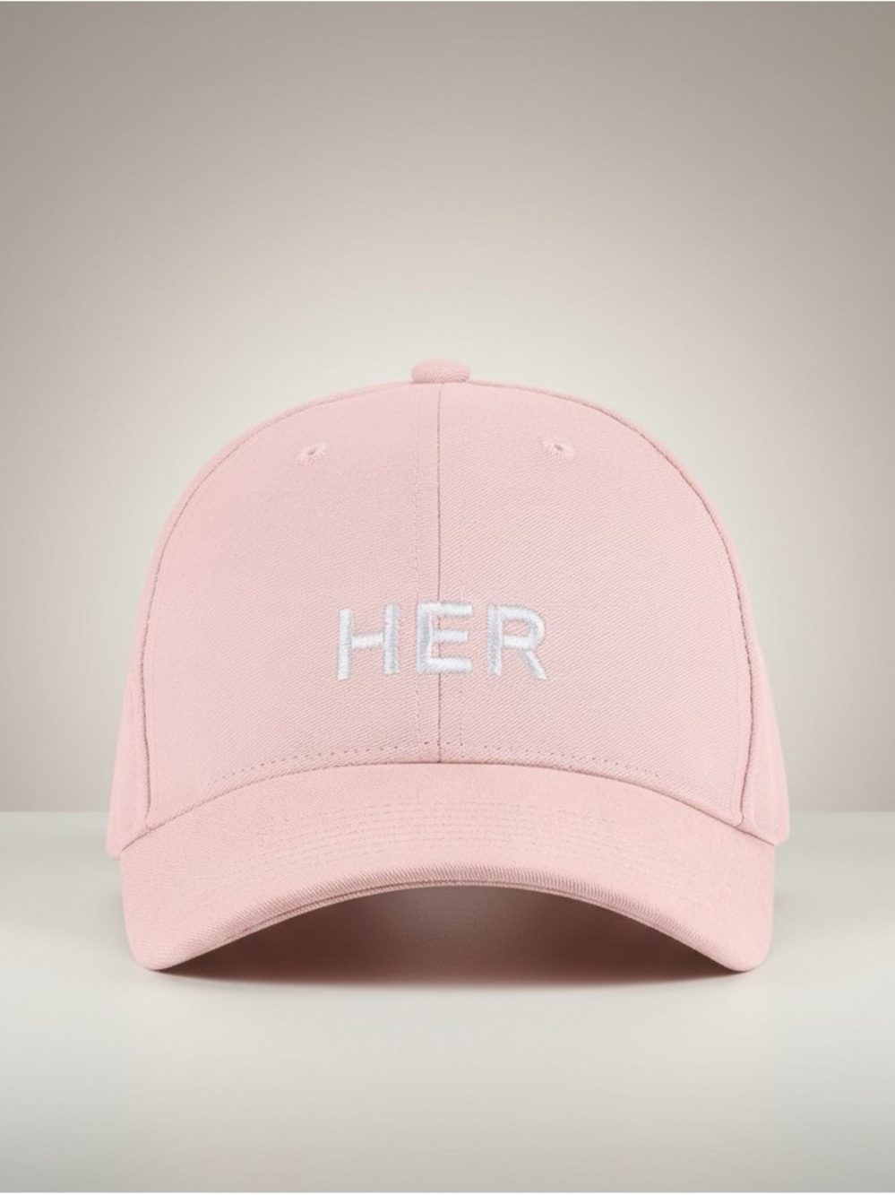 Burberry HER Cap Pink Adjustable Hat GWP New